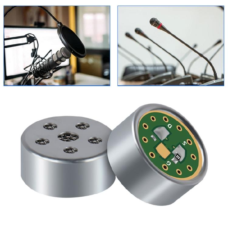 Quality Electret Microphone Capsules Electret Condenser Mic Cores Compatible for Multiple Sound Systems for Widely Use