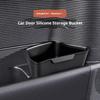 For BYD Ti 7 Leopard 7 Car Mounted Silicone Trash Can Multi Functional Door Umbrella Bucket Waterproof Tank Car Accessories