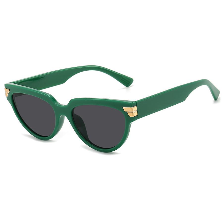 

Luxury Retro Fashion Cat Eye ladies Sunglasses Purple Leopard Print Gradient Lenses Design Men Trending Sun Glasses UV400 for daily use As Picture