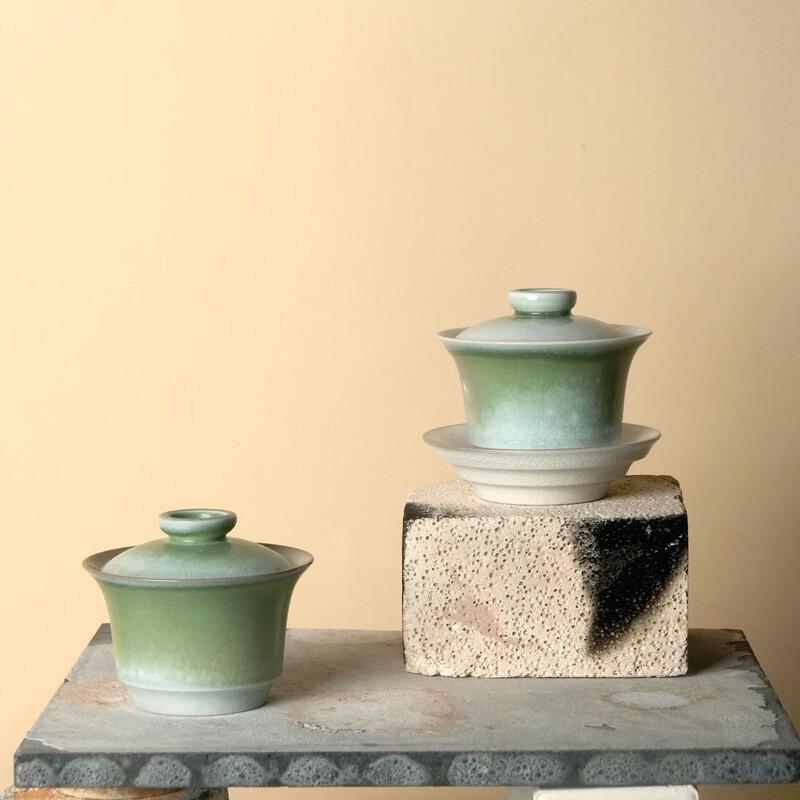 Qiushanfang Soda Fired Empty Boat Series Gaiwan