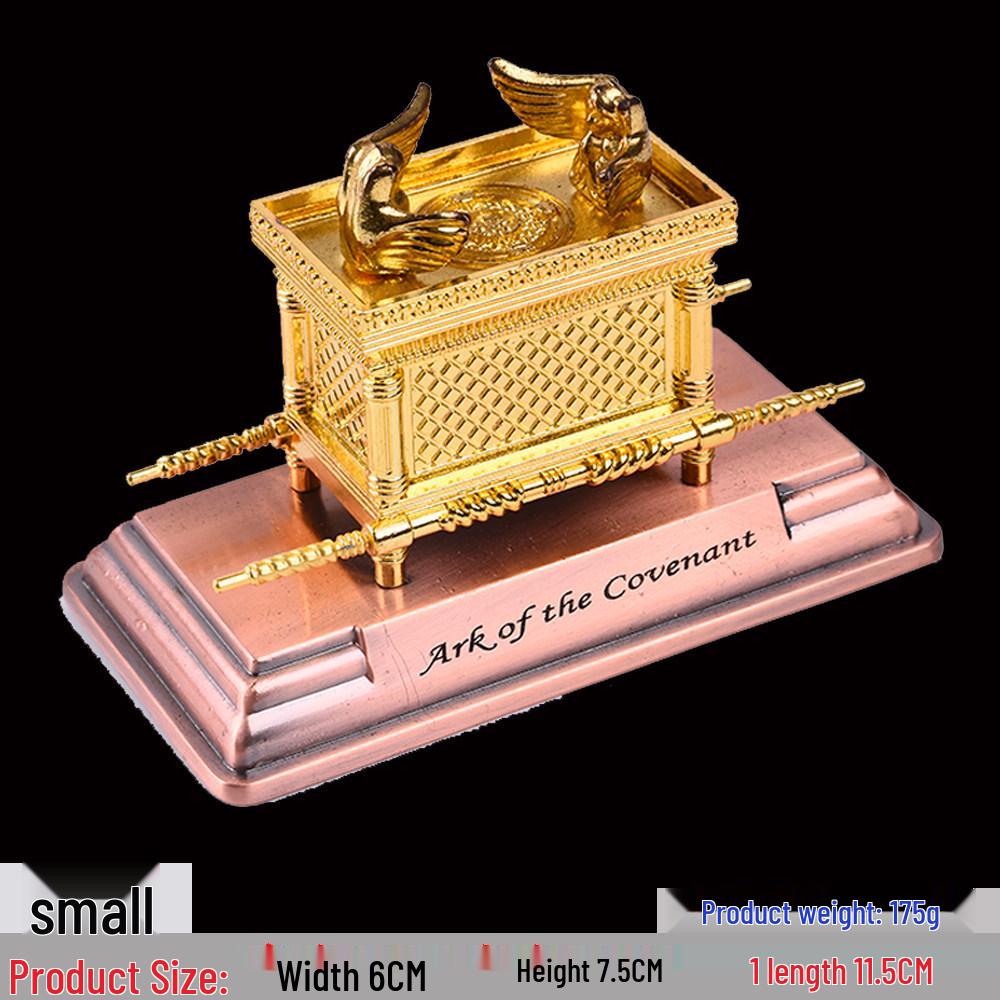 Metal Craft Ark of the Covenant Ornament - Home & Car Decor Gift