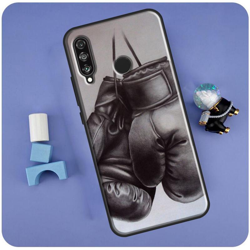 Boxing Gloves For Huawei Nova 10 9 SE 3i 7i 8i 11i 12i Y60 Y61 Y70 Y72 Y73 Y90 Y91 P20 P30 P40 Lite Case