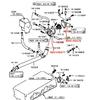 Thermostat Case Cooling Water Inlet Hose Fitting for Mitsubishi lancer CS7A Airtrek CU5W MN149477 MN149478