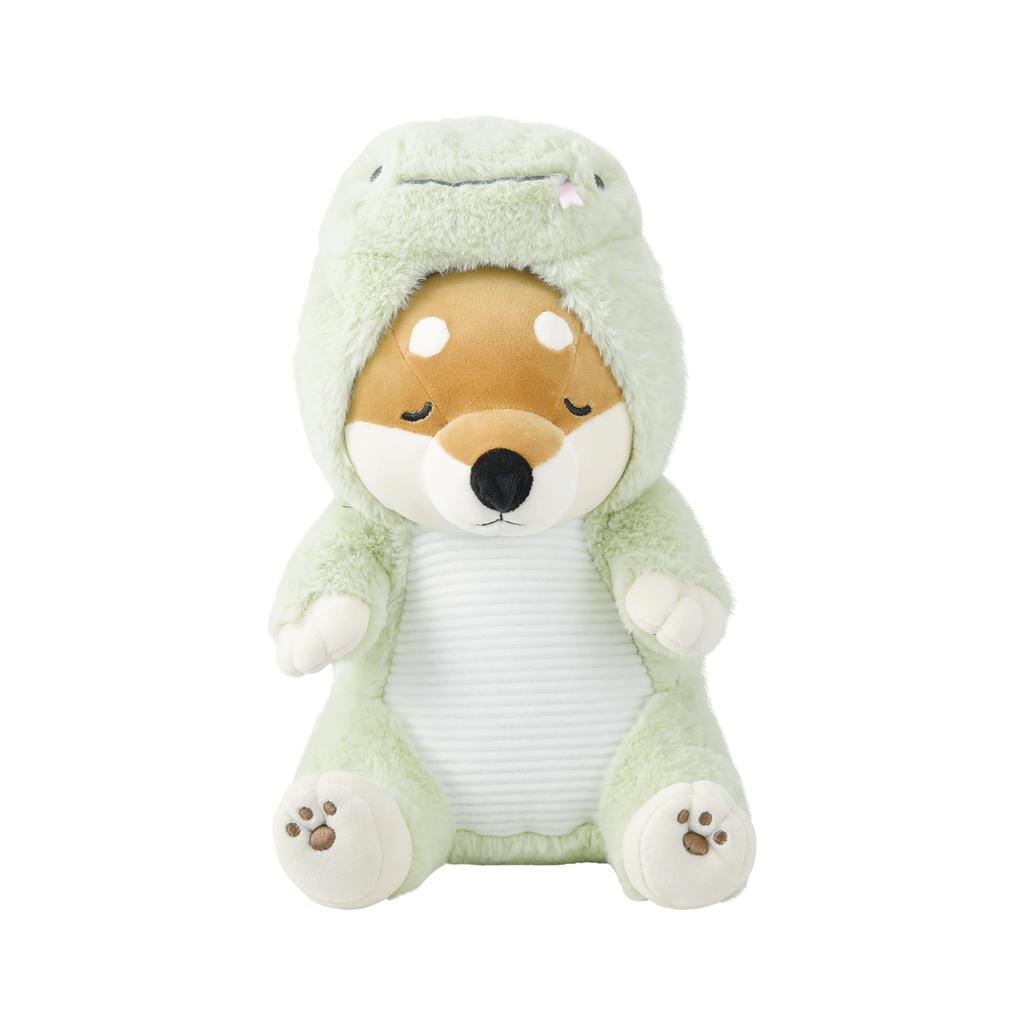 Livheart Hooded Sitting Body Premium Sleepy Kotaro the Shiba Medium Size 35cm Total Zodiac Pillow, Animals, Inu, (Approx. Length), Snake, Design,