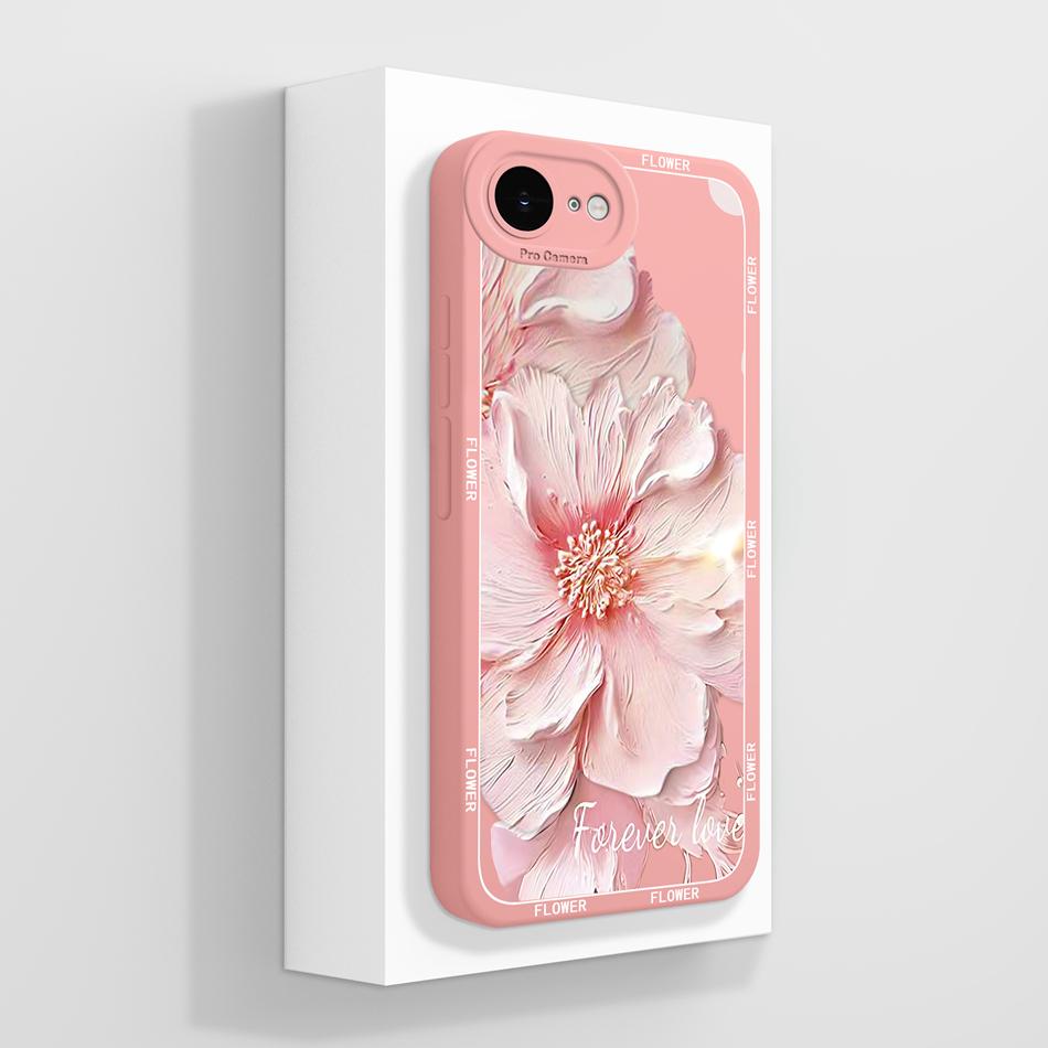 

Exquisite Cover For iPhone 16E 2025 Case Premium Liquid Silicone Soft Phone Shell For iPhone 16 E Funda Anti Drop Back Covers iPhone 16E-2025