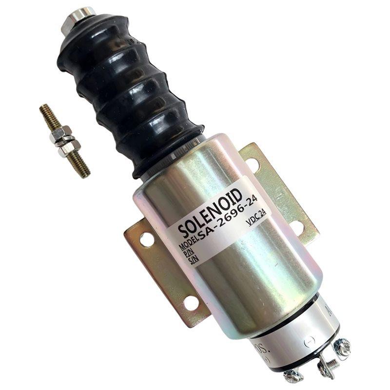 SA-2696-A 24V Stop Shutdown Solenoid Valve New Fuel Control For Diesel Engine Systems
