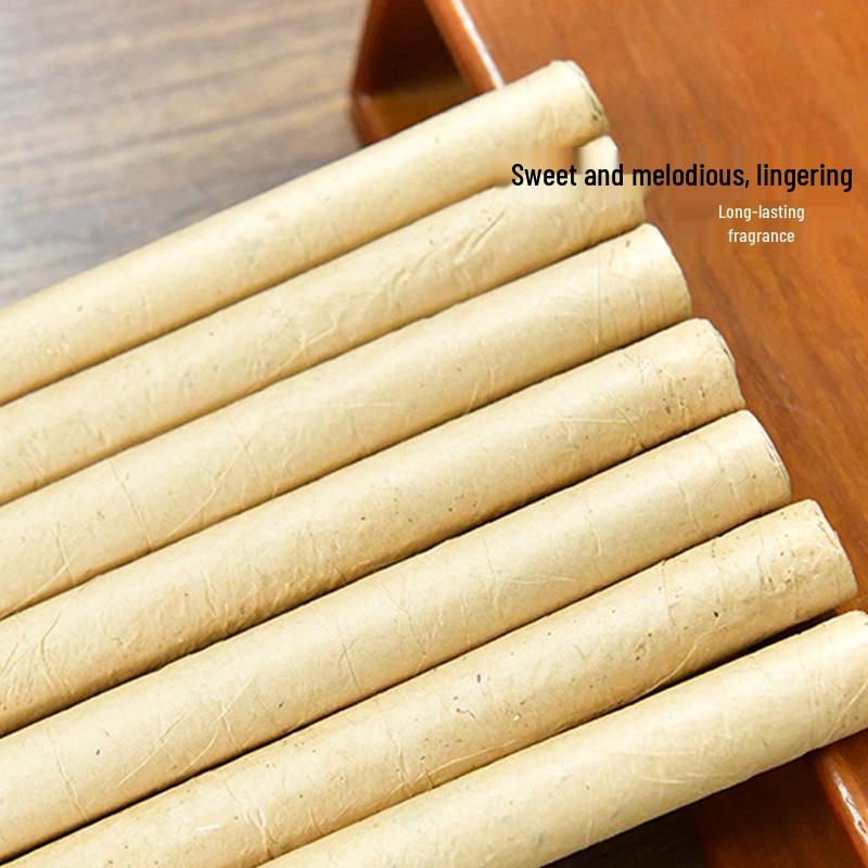 Three-Year Aged Handmade Moxa Stick, Mulberry Paper Stone-Milled for Household Moxibustion
