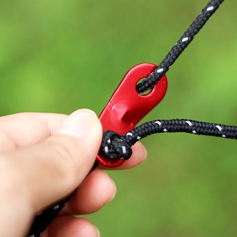 Reflective Paracord Rope Highly Strength Tent Lanyard Strap Outdoor Camping Canopy Rope Guyline Hiking Equipment