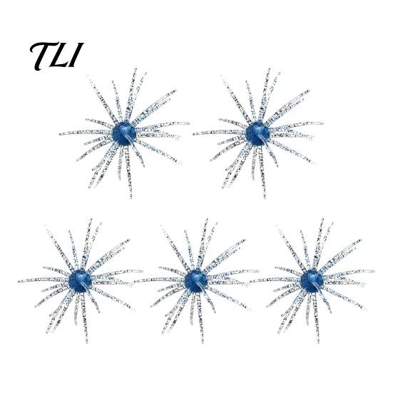 Bionic Fishing Lures 5Pcs Sea Urchin Lure, 4cm/0.5g, 7cm/1.6g, 9cm/2.8g, 11cm/8.7g Floating Bass Tackle Artificial Bait, Fuzzy Soft Lure for