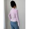 Casual Simple Striped Long-sleeved Button Tops and Shirts for Women 2025 Autumn and Winter