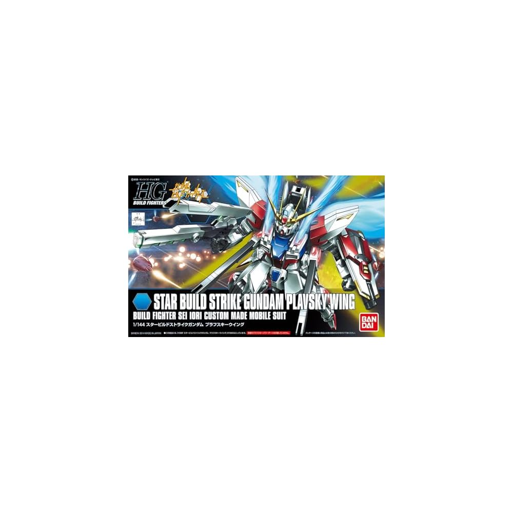 Bandai Spirits HGBF 1/144 Star Build Strike Gundam Plavsky Wing Model Kit Gundam Build Fighters