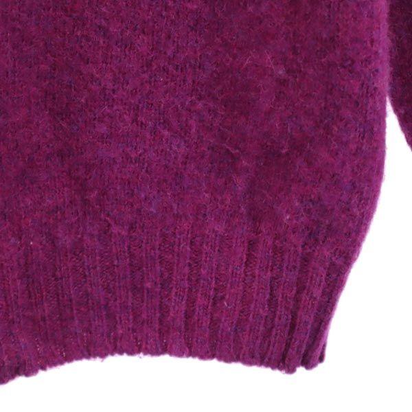INVERALLAN Made in the UK Long sleeve sweater 38 Purple knit Women Used