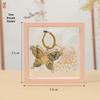 Crystal Tassel Horse Pendant Sachet: Cultural Brocade Keychain Gift