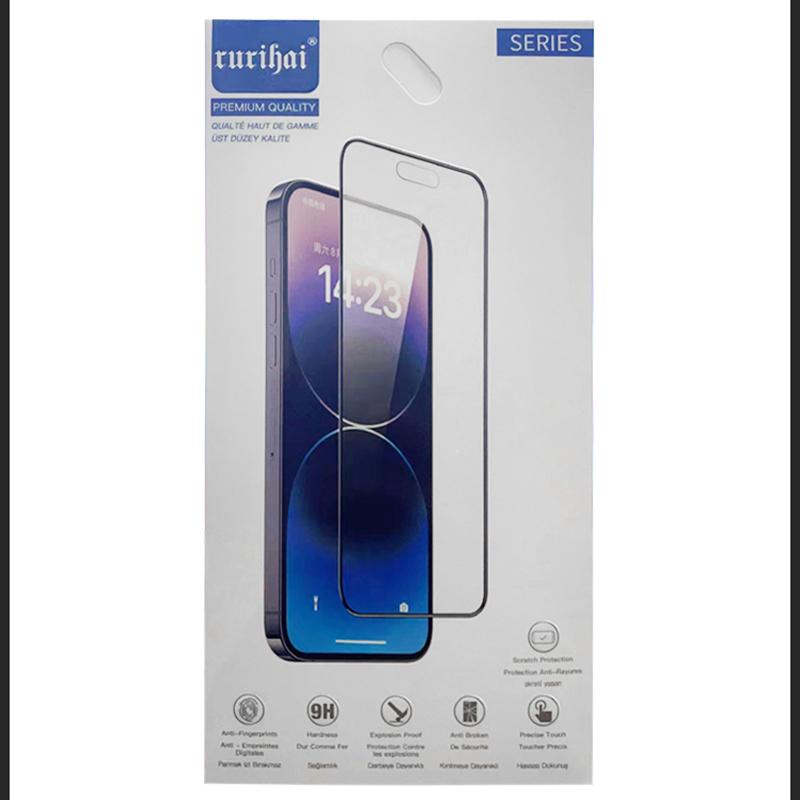 RURIHAI For Xiaomi Redmi Turbo 3 5G/Poco F6 5G Secondary Hardening Screen Protector High Aluminum-Silicon Glass Film