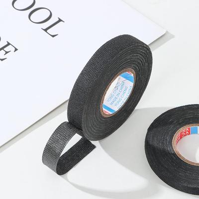 Durable Heat-resistant Wire Harness Tape Cloth Fabric Cable Fixed Wire Loom Tape Insulation Automotive Electrical Adhesive Tape