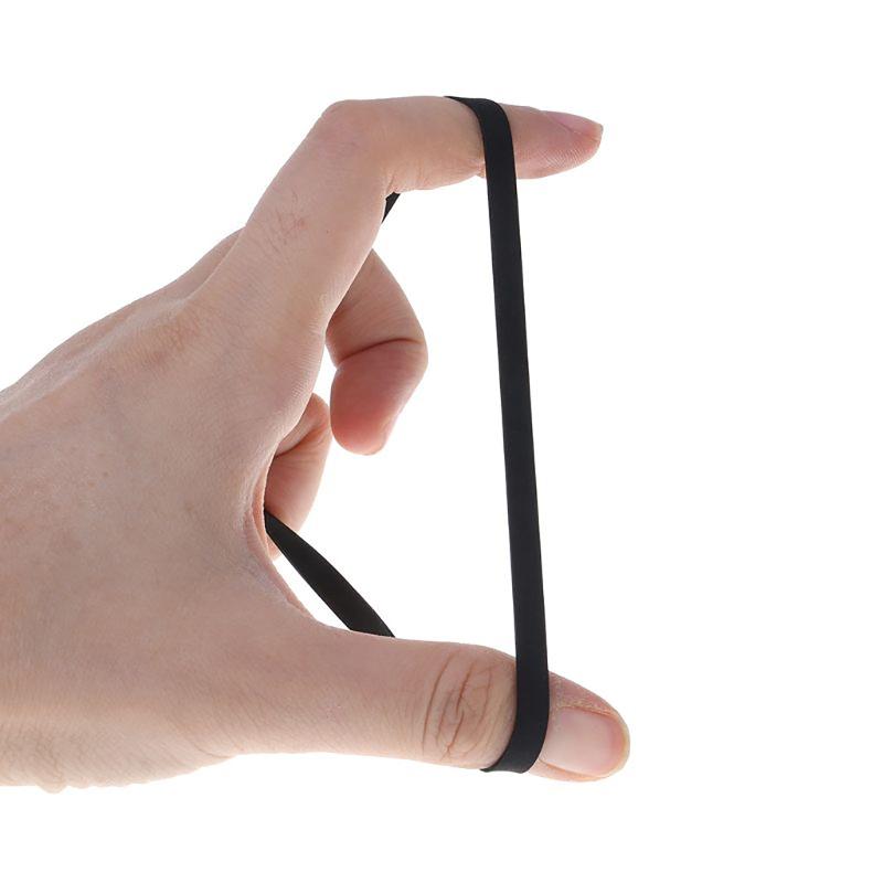 2 buc 627mm x 5mm x 0.6mm Curea Largă Plată pentru Aparat Casetofon Asortată Curea Comună Recorder Repetor Curea de Cauciuc