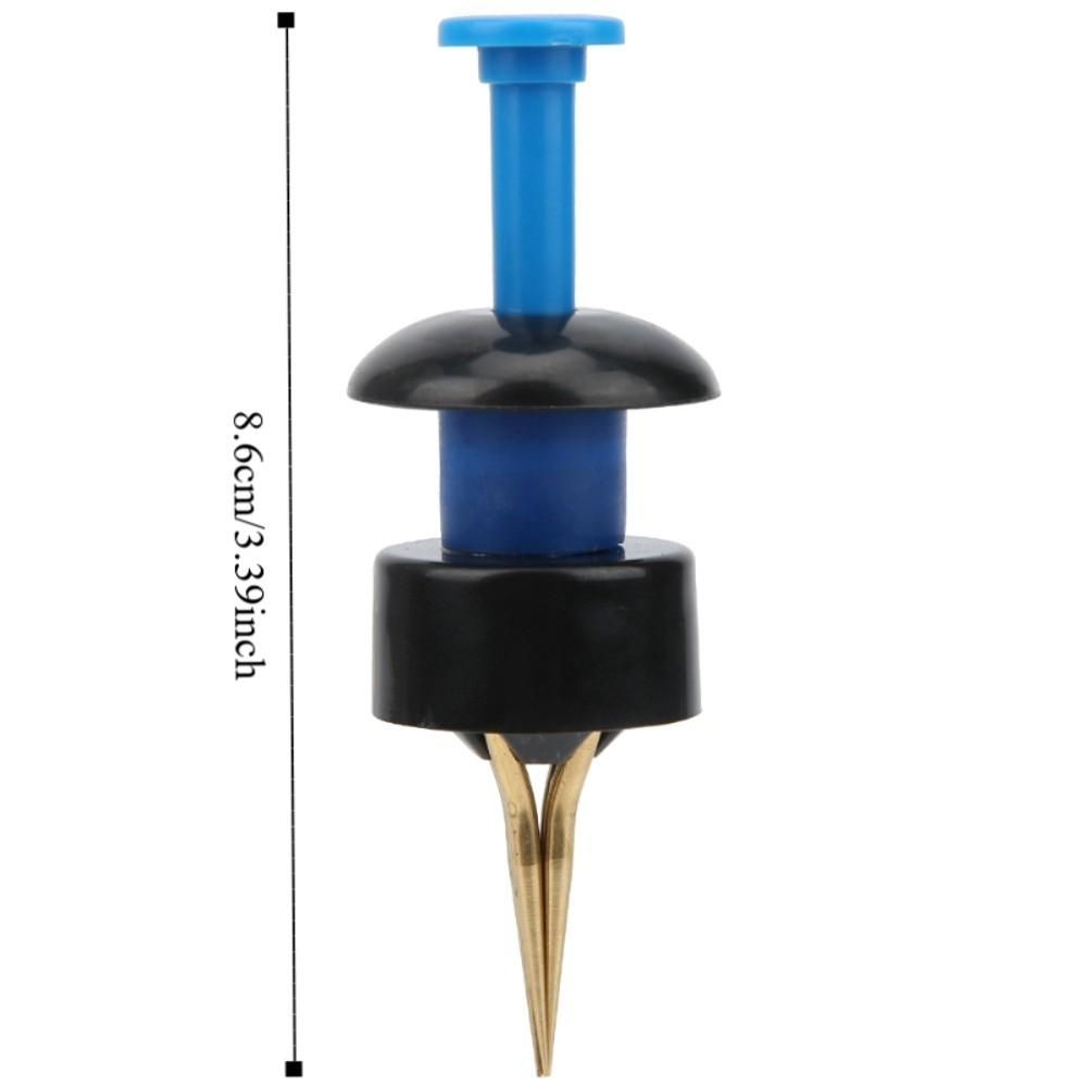 2 Set ABS Fishing Bait Clip with Rubber Bands Baits Clip Portable Lures Clip  Match Fishing