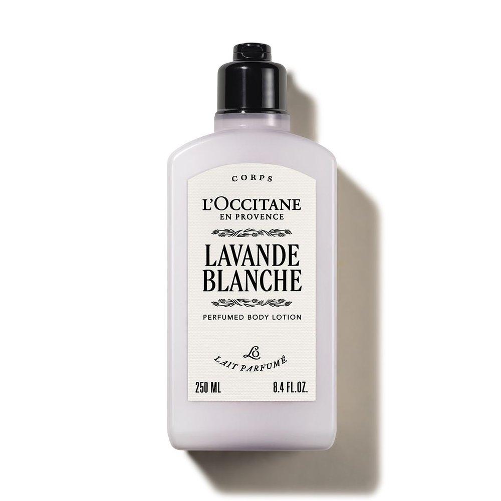 L Occitane Lavande Blanche Perfumed Body Lotion 250ml (White Lavender)