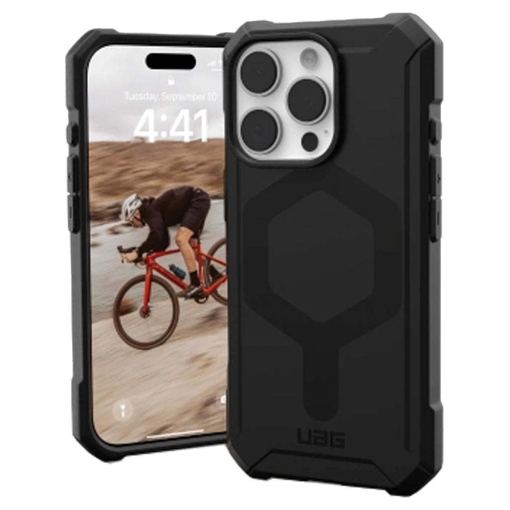 Uag Essential Armor Magsafe Case For Iphone 16 Pro - Black