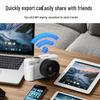 5K HD Flip Screen Camera WD08 with WiFi, Autofocus, Beauty Filters, Retro Mirrorless Design.