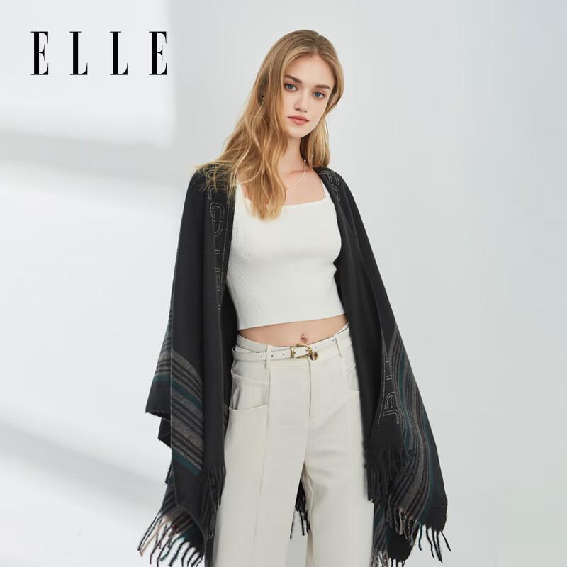 ELLE Women's All-Season Warm Shawl