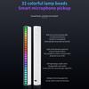 RGB Lamp Music Light Multiple Modes Rhythm Pickup 5 Speeds Battery Operated Desktop