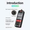 BSIDE A1 Mini Multimeter LCD Digital Tester Voltage Detector 2000 Counts DC/AC Voltage Frequency
