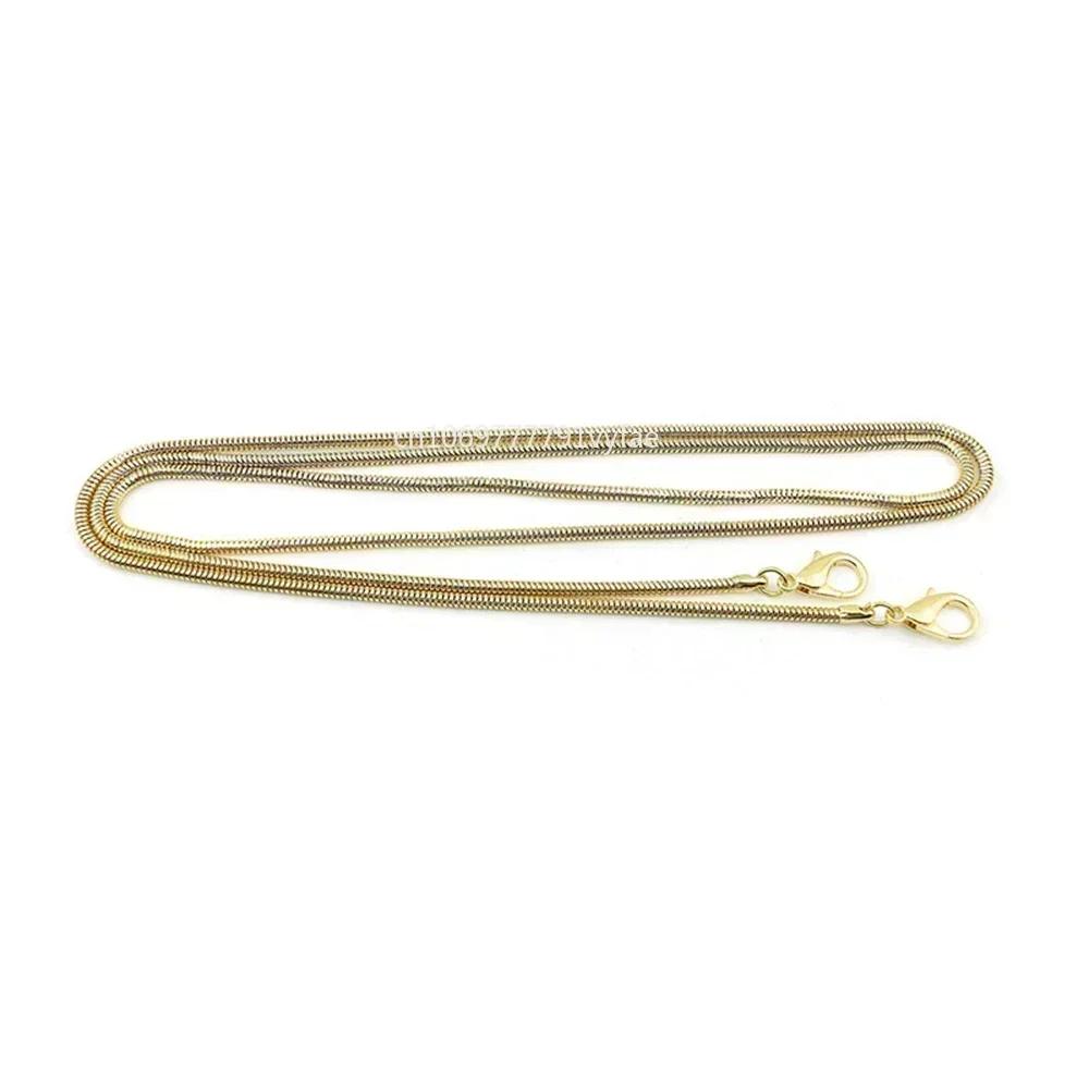 

120cm Metal Chain DIY Replacement Bag Strap 3.2/4.2mm Snake Chain For Handbag Crossbody Shoulder Bag Purse Accessories wide 3.2mm