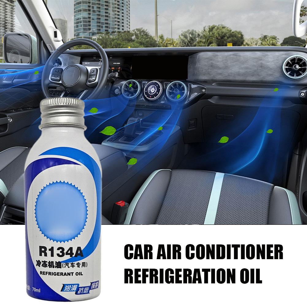 70g R134a Car Air Compressor Refrigeration Oil PAG68H Freon Refrigerant Curing Agent Reduce Noise Rapid Cooling For Car Tru A5T5