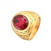 2026 Jewelry, European and American Personalized Retro Ruby Jewelry Exquisite Accessories Ring Gifts