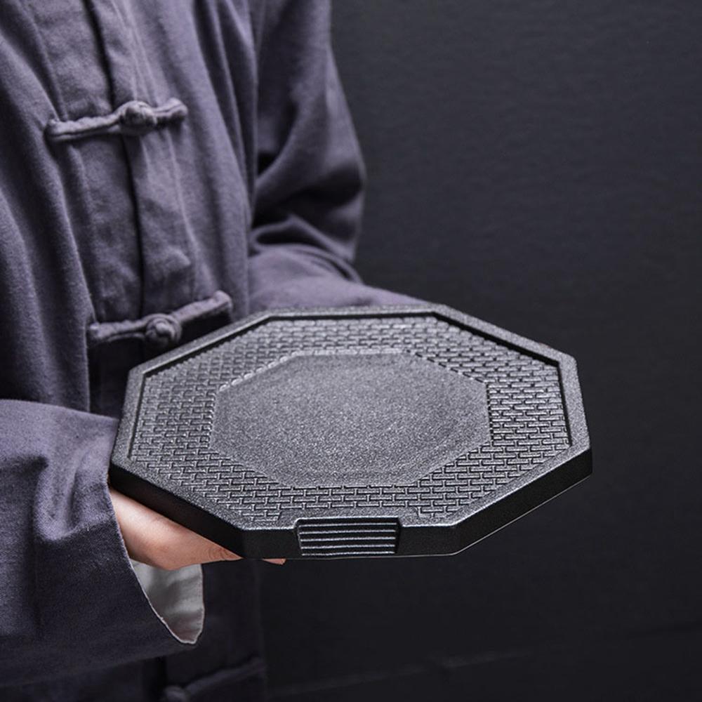 & Zahradní suchý bublinkový stůl Čínský servírovací stůl na pití a vodu Úložné tácy pro domácnost Bambusový čajový tácek