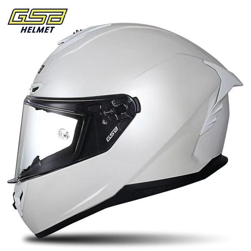 Motorcycle Helmet Men's and Women's Locomotive Full Helmet Bluetooth Electric Vehicle Four-season Universal Running Helmet Helmet