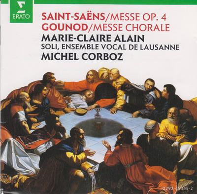 CD SAINT-SAENS, CORBOZ; ALAIN - Messe 2292453552 Erato 1990 Japan Klassisch Gebraucht