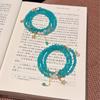 Star Ferry Original Natural Vintage Ite Multi-Layer Tassel Bracelet Luxury Fashion High-End Three-Ring