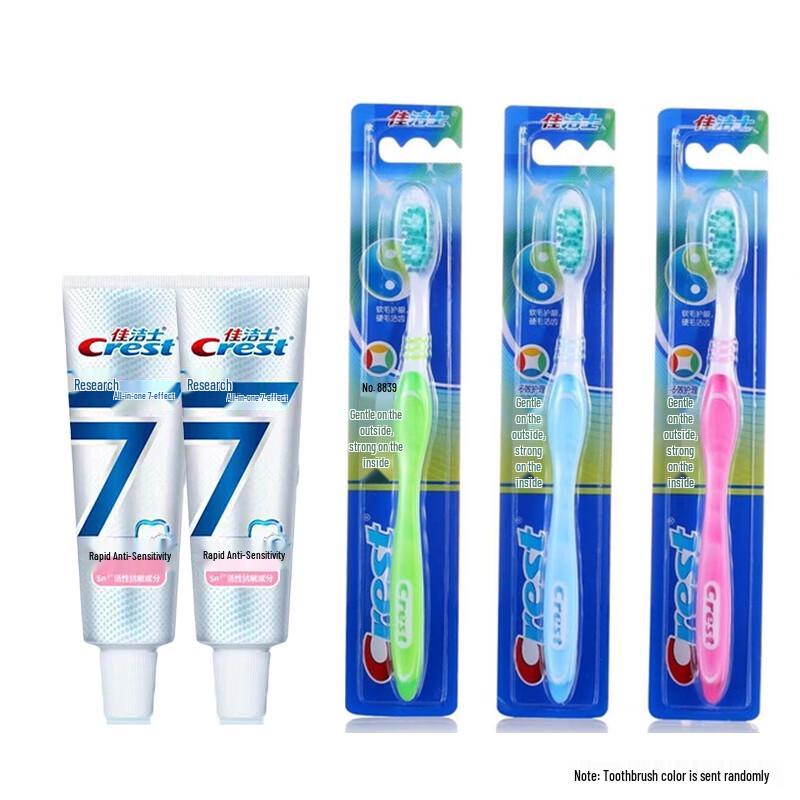 

Crest Rapid Sensitivity Relief Toothpaste & Toothbrush Bundle