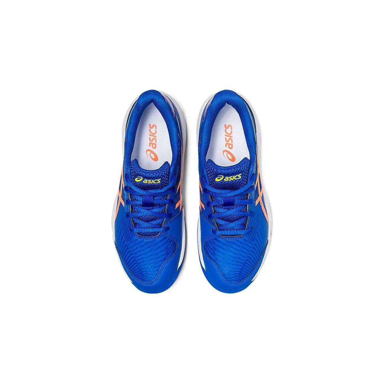 Детские кроссовки ASICS Gel Game 9 GS Novak Pack Blue Tuna-Blue Sun-Peach 1044A060-960 — фото 5