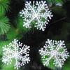 30pcs Christmas Snow White Snow Christmas Tree Decorations Holiday Party Home Decoration
