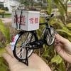 Vintage Bicycle Figurines Creative Miniature Funny Ornaments Art Aesthetic Accessories Interior Home Decorations Holiday Gifts