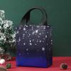 Large Christmas Gift Bags 6 Pack - Reusable Non-Woven Christmas Gift Bags with Handles for Holiday Xmas Party Gifts Wrapping
