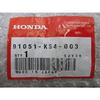 Fusion Rear Wheel Bearing 91051-KS4-003 Honda Genuine Motorcycle Parts Steed Shadow Forza MF06 22380620