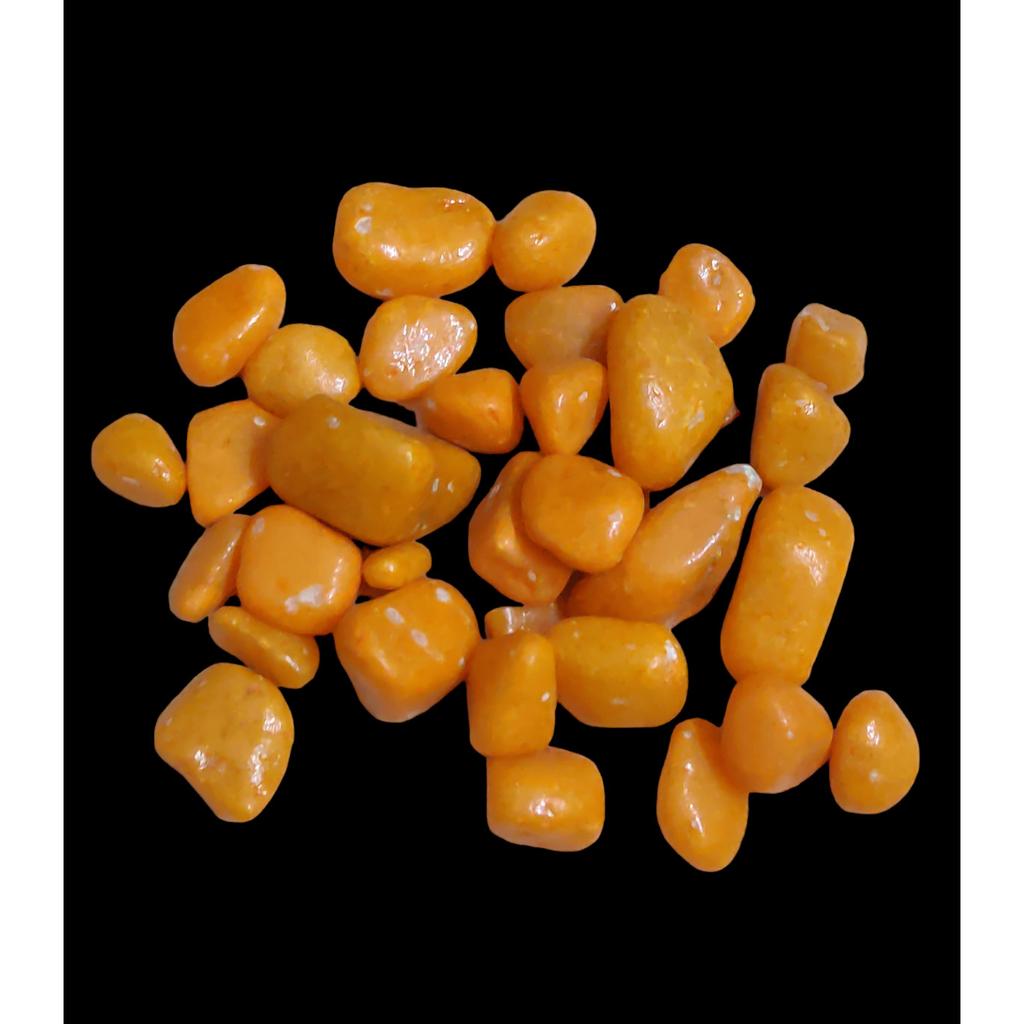 @ Orange Stone Marble Pebbles For Home And Garden 100 Grams U141 MJ-120-60%OFF
