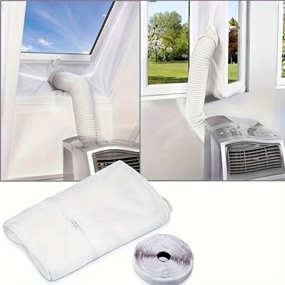 Flexible AC Window Seal Cloth Conditioner Outlet Window Sealing Kit Air Condition Accessories