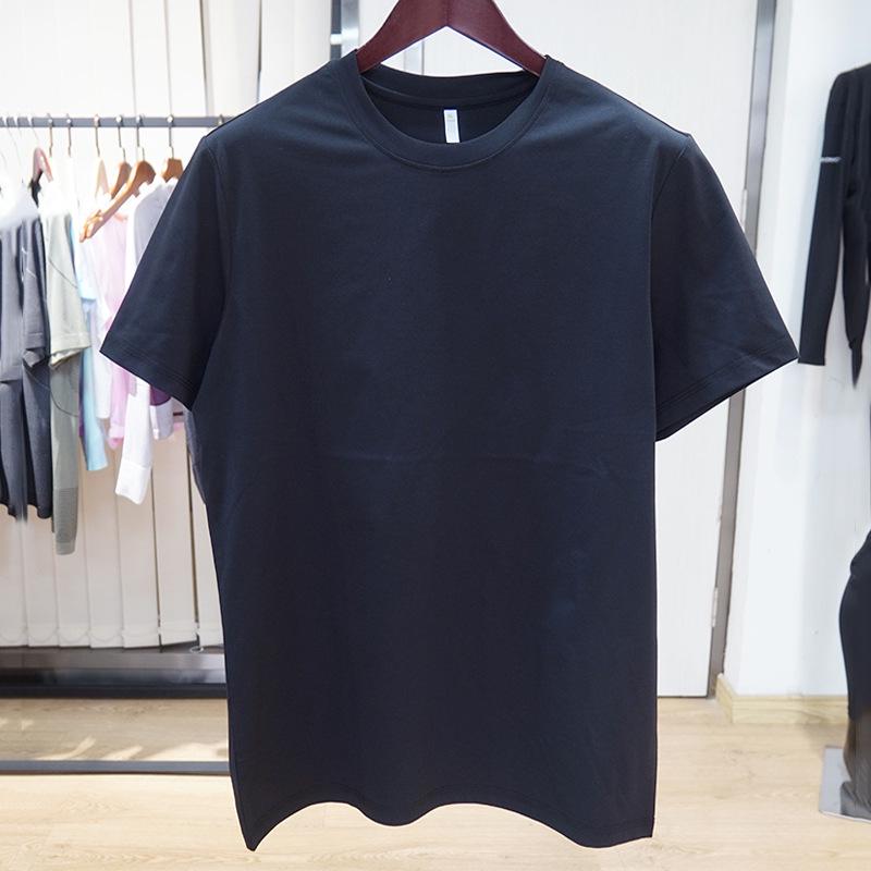 Unisex Quick-Dry Crew Neck Short Sleeve T-Shirt - Breathable, Loose Fit for Spring/Summer Running & Outdoor Activities M