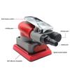 Heavy Duty Air Powered Square Sander Size Precisions Sanding Tool For Tight Spaces Woodworking Metalworking