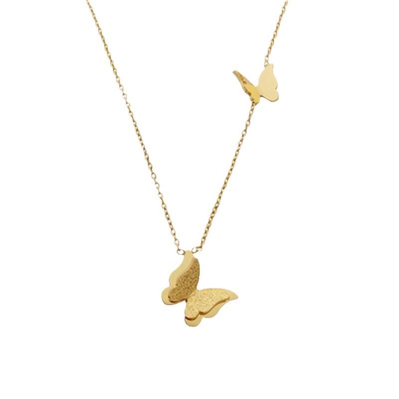 Elegant Titanium Steel Clavicle Necklace for Women - Trendy, Durable, and Fashionable
