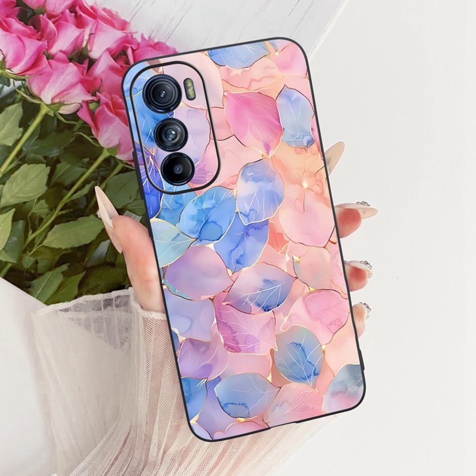 Cute Printing Phone Case For Motorola Edge 30 30Pro 30Neo Soft Black Silicone TPU Cases For MOTO Edge30 Pro Neo Covers Bumpers