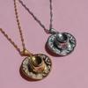18k Gold Denim Boots, Hat Pendant, Necklace & Silver Retro Style Ornaments