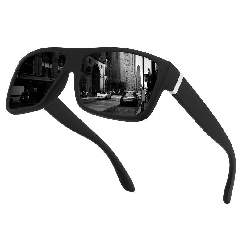 Cross Border Foreign Trade Elastic Paint Polarizing Glasses Men Women Outdoor Sports Cycling Sunglasses Fishing Driving