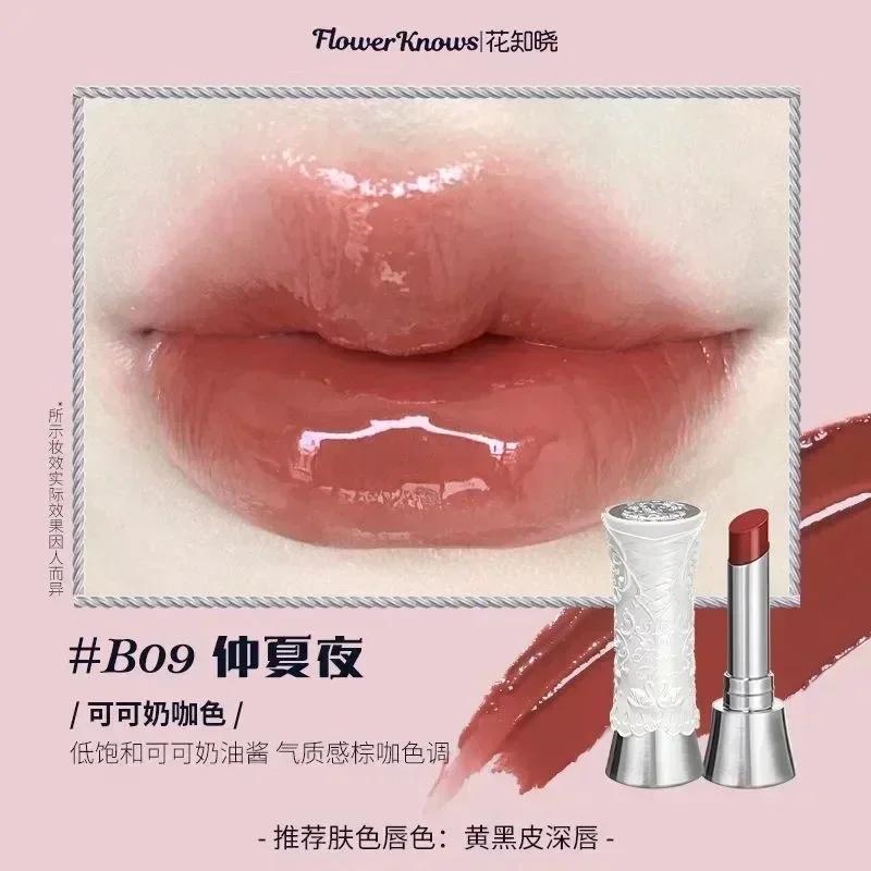 Flower Knows Swan Ballet Little Angel Collection Rossetto Vellutato Opaco Impermeabile Rossetto Vegano Lunga Durata Lucidalabbra Coreano