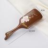 Gold Silk Sandalwood Airbag Cushion Comb